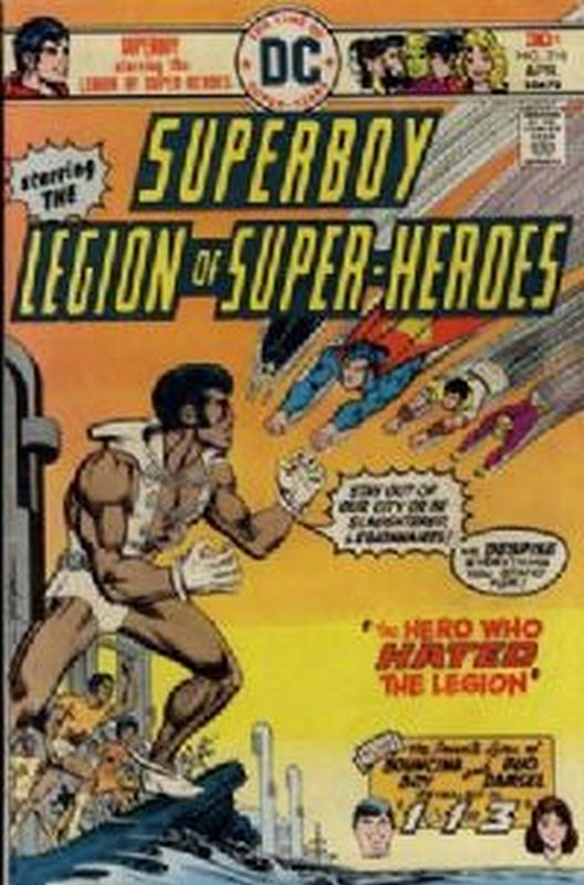 Cover of Superboy (Vol 1) #216. One of 250,000 Vintage American Comics on sale from Krypton!