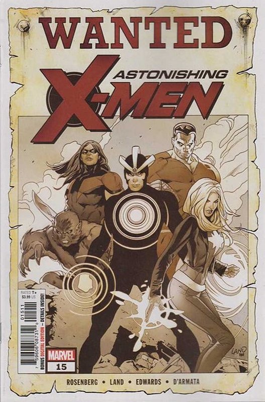 Cover of Astonishing X-Men (Vol 2) #15. One of 250,000 Vintage American Comics on sale from Krypton!