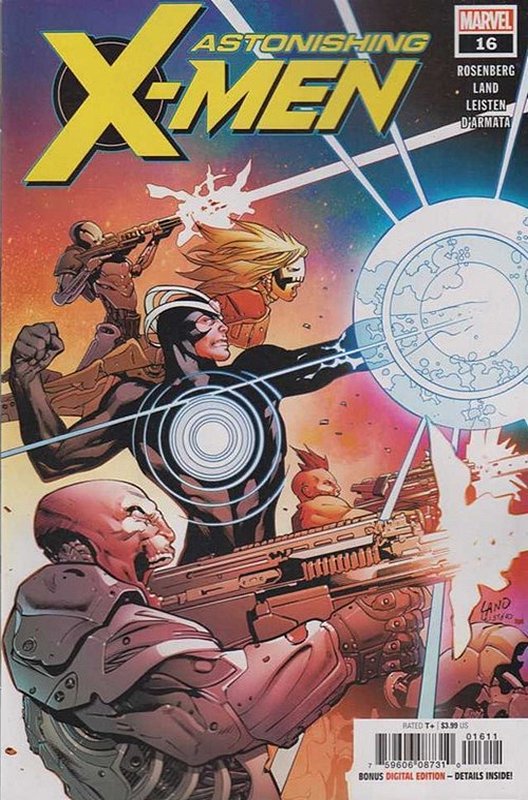 Cover of Astonishing X-Men (Vol 2) #16. One of 250,000 Vintage American Comics on sale from Krypton!