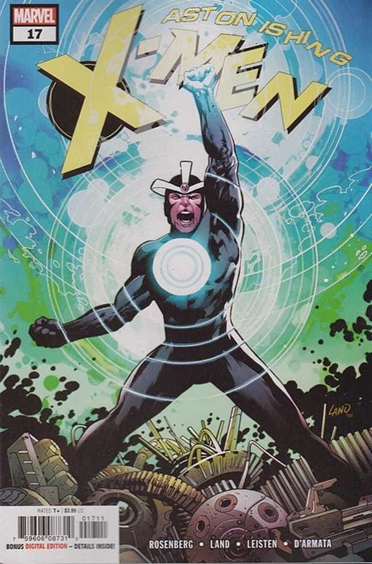 Cover of Astonishing X-Men (Vol 2) #17. One of 250,000 Vintage American Comics on sale from Krypton!