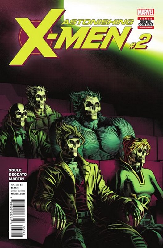 Cover of Astonishing X-Men (Vol 2) #2. One of 250,000 Vintage American Comics on sale from Krypton!