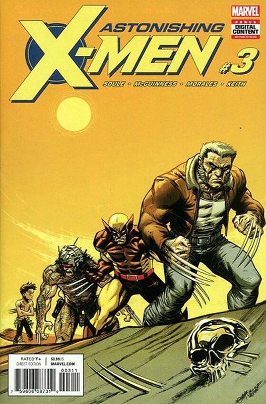Cover of Astonishing X-Men (Vol 2) #3. One of 250,000 Vintage American Comics on sale from Krypton!