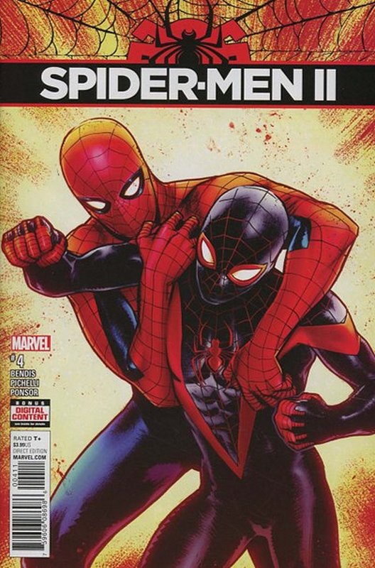 Cover of Spider-Men II (2017 Ltd) #4. One of 250,000 Vintage American Comics on sale from Krypton!