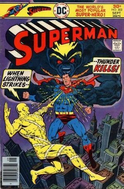 Cover of Superman (Vol 1) #303. One of 250,000 Vintage American Comics on sale from Krypton!