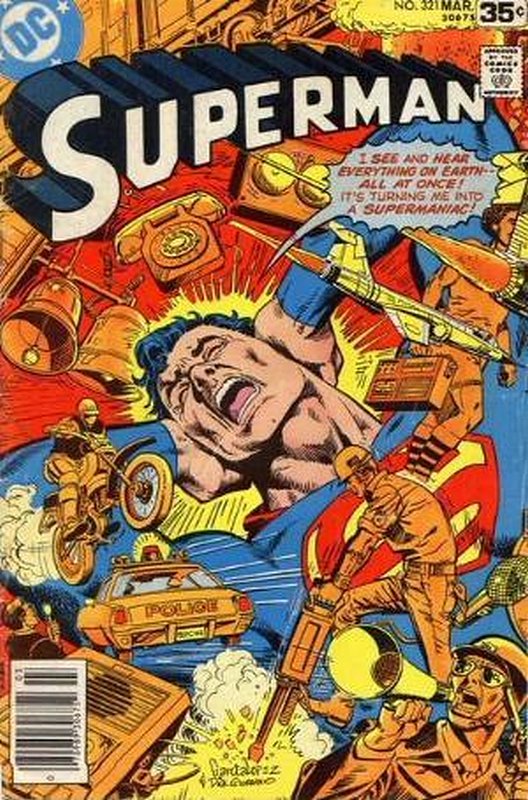 Cover of Superman (Vol 1) #321. One of 250,000 Vintage American Comics on sale from Krypton!