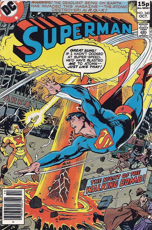 Cover of Superman (Vol 1) #340. One of 250,000 Vintage American Comics on sale from Krypton!