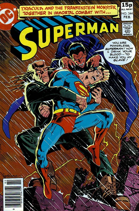 Cover of Superman (Vol 1) #344. One of 250,000 Vintage American Comics on sale from Krypton!