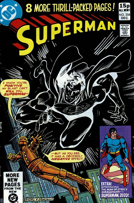 Cover of Superman (Vol 1) #354. One of 250,000 Vintage American Comics on sale from Krypton!