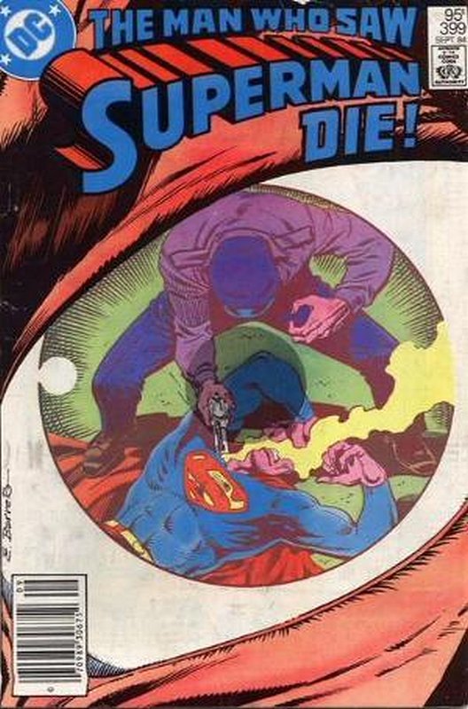 Cover of Superman (Vol 1) #399. One of 250,000 Vintage American Comics on sale from Krypton!