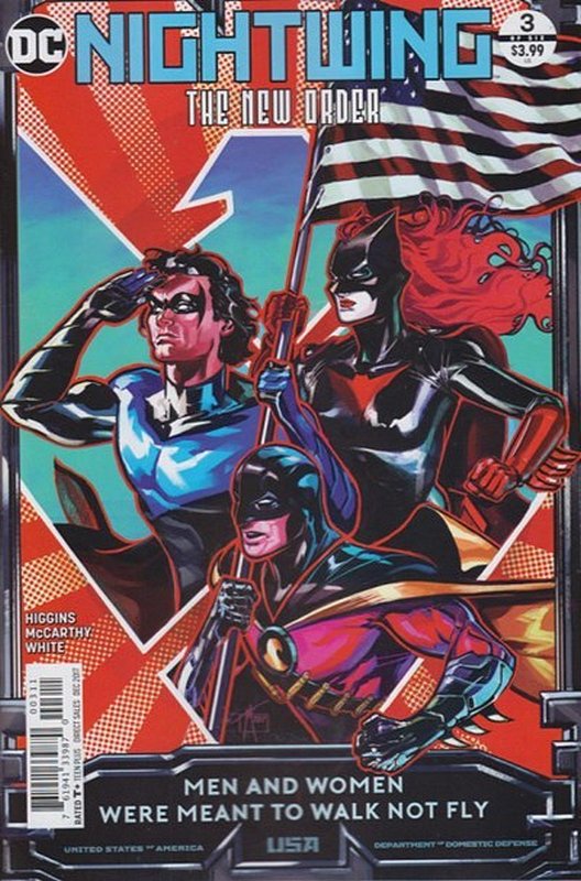 Cover of Nightwing: The New Order (2017 Ltd) #3. One of 250,000 Vintage American Comics on sale from Krypton!