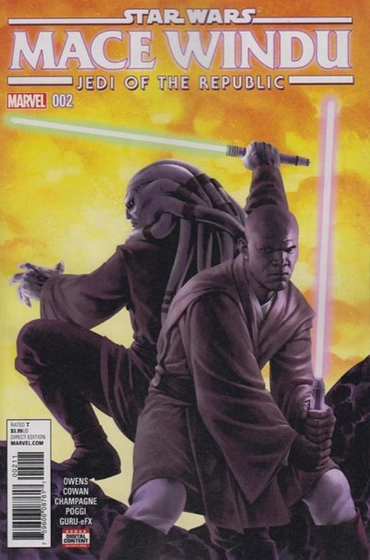 Cover of Star Wars: Jedi Republic - Mace Windu (2017 Ltd) #2. One of 250,000 Vintage American Comics on sale from Krypton!