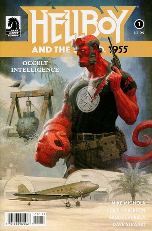 Cover of Hellboy & BPRD: 1955 Occult Intel (2017 Ltd) #1. One of 250,000 Vintage American Comics on sale from Krypton!