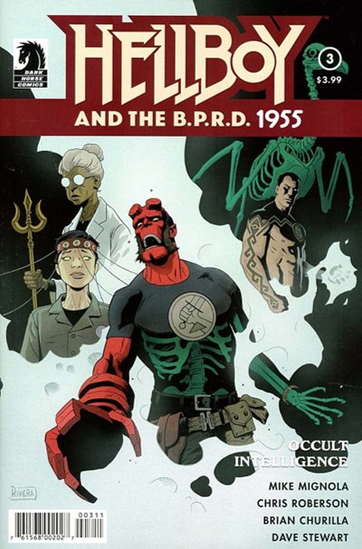 Cover of Hellboy & BPRD: 1955 Occult Intel (2017 Ltd) #3. One of 250,000 Vintage American Comics on sale from Krypton!