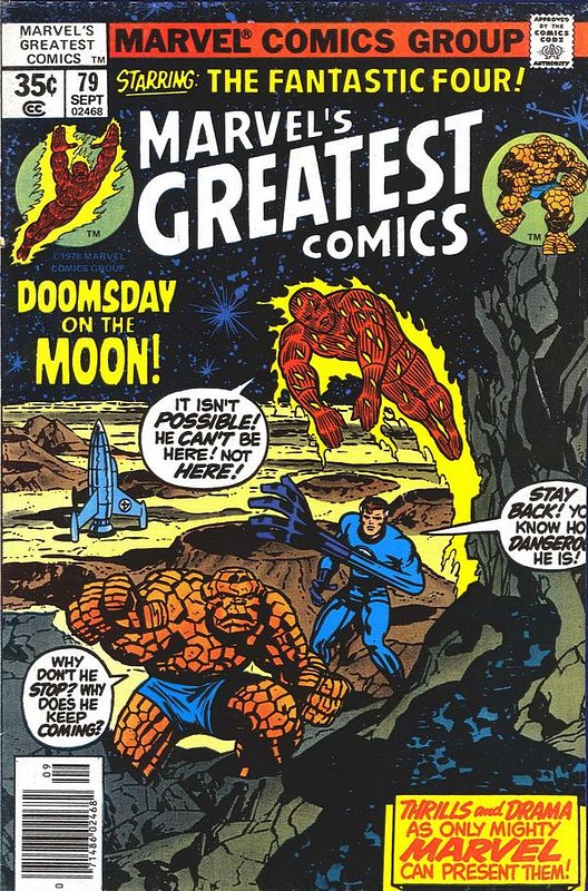 Cover of Marvels Greatest Comics (Vol 1) #79. One of 250,000 Vintage American Comics on sale from Krypton!