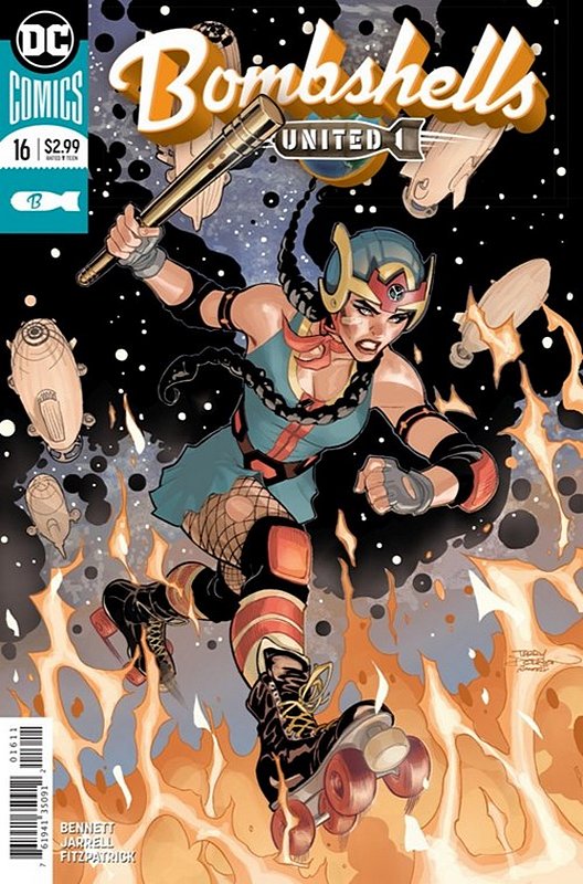 Cover of Bombshells United (Vol 1) #16. One of 250,000 Vintage American Comics on sale from Krypton!