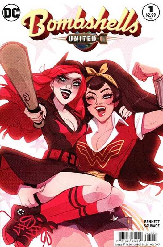 Cover of Bombshells United (Vol 1) #1. One of 250,000 Vintage American Comics on sale from Krypton!