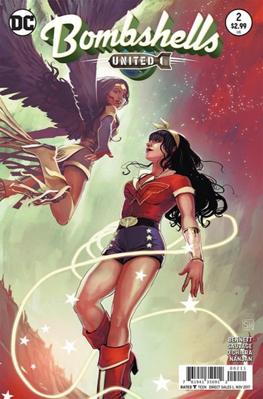 Cover of Bombshells United (Vol 1) #2. One of 250,000 Vintage American Comics on sale from Krypton!