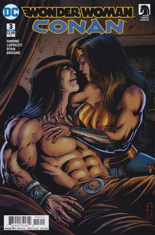 Cover of Wonder Woman/Conan (2017 Ltd) #3. One of 250,000 Vintage American Comics on sale from Krypton!