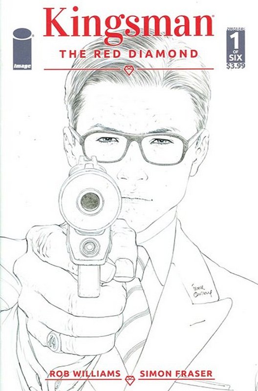 Cover of Kingsman: Red Diamond (2017 Ltd) #1. One of 250,000 Vintage American Comics on sale from Krypton!