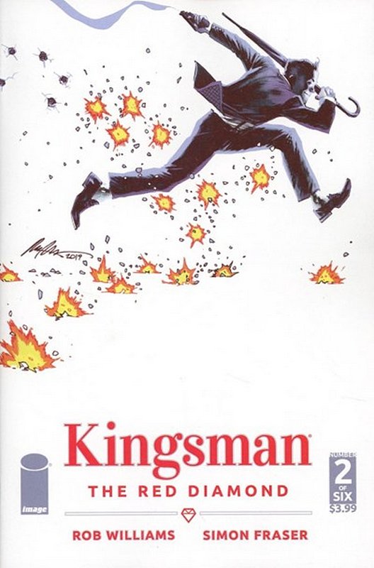 Cover of Kingsman: Red Diamond (2017 Ltd) #2. One of 250,000 Vintage American Comics on sale from Krypton!