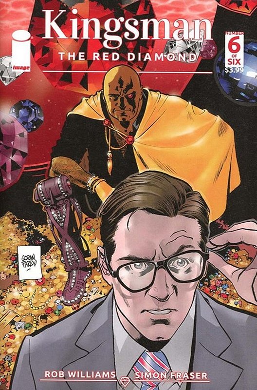 Cover of Kingsman: Red Diamond (2017 Ltd) #6. One of 250,000 Vintage American Comics on sale from Krypton!