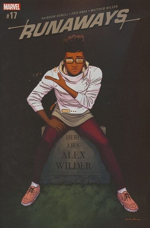 Cover of Runaways (Vol 5) #17. One of 250,000 Vintage American Comics on sale from Krypton!