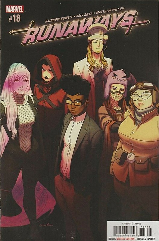 Cover of Runaways (Vol 5) #18. One of 250,000 Vintage American Comics on sale from Krypton!