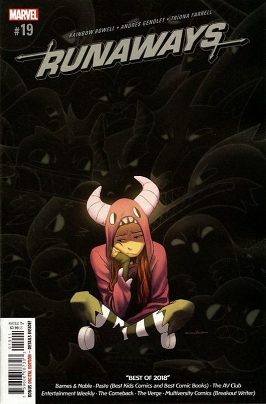 Cover of Runaways (Vol 5) #19. One of 250,000 Vintage American Comics on sale from Krypton!