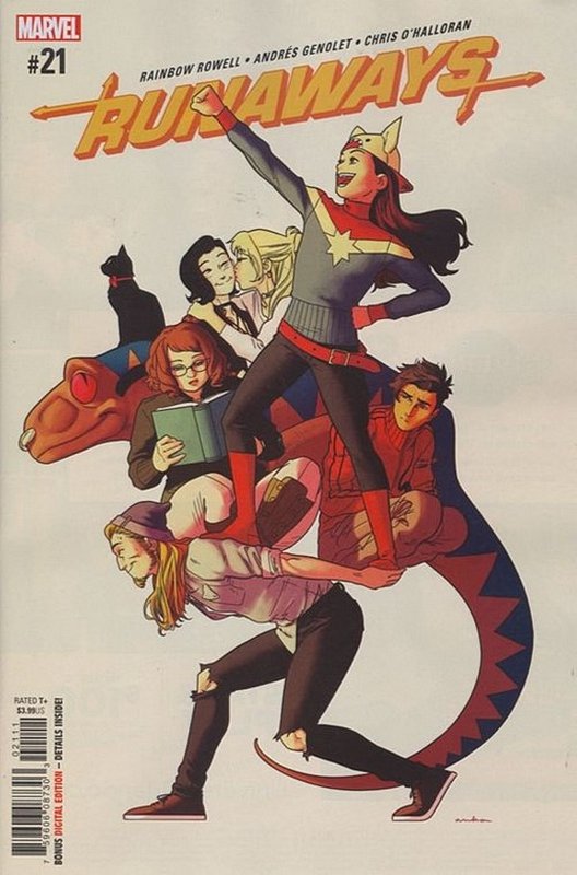 Cover of Runaways (Vol 5) #21. One of 250,000 Vintage American Comics on sale from Krypton!