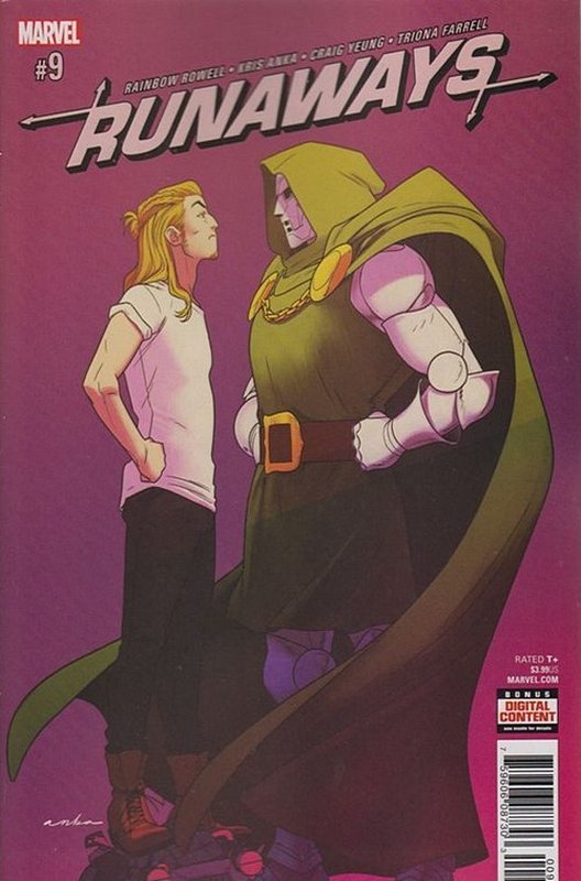 Cover of Runaways (Vol 5) #9. One of 250,000 Vintage American Comics on sale from Krypton!