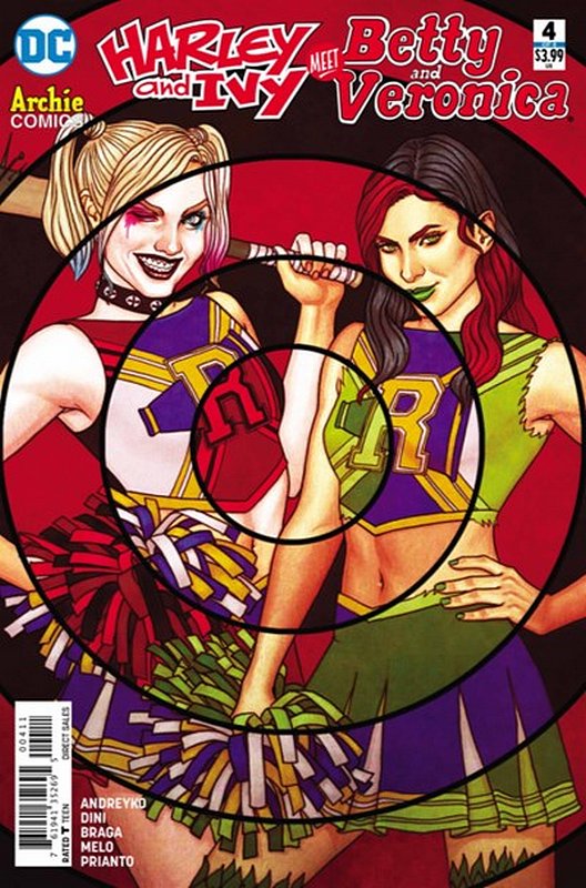 Cover of Harley & Ivy meet Betty & Veronica (2017 Ltd) #4. One of 250,000 Vintage American Comics on sale from Krypton!