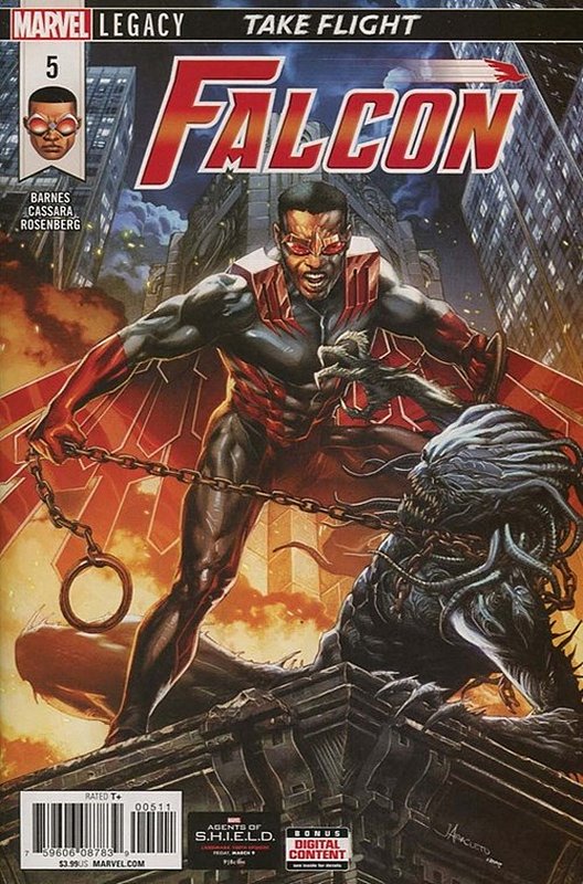 Cover of Falcon (Vol 1) #5. One of 250,000 Vintage American Comics on sale from Krypton!