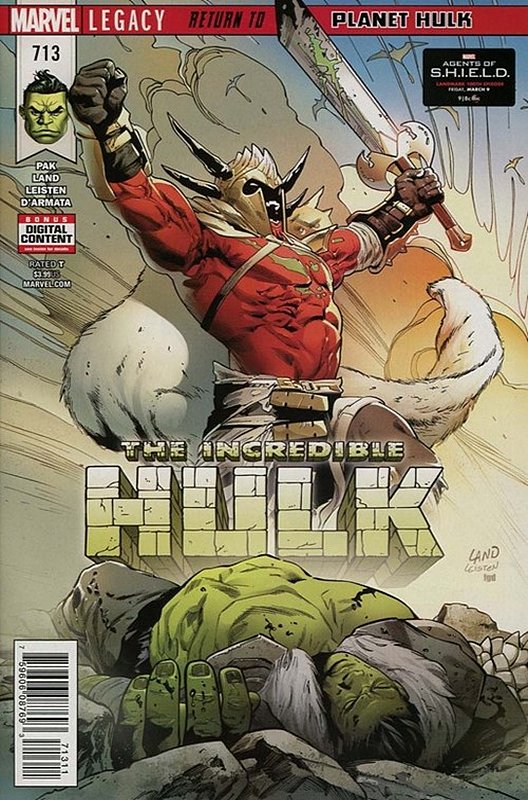 Cover of Incredible Hulk (Vol 6) #713. One of 250,000 Vintage American Comics on sale from Krypton!