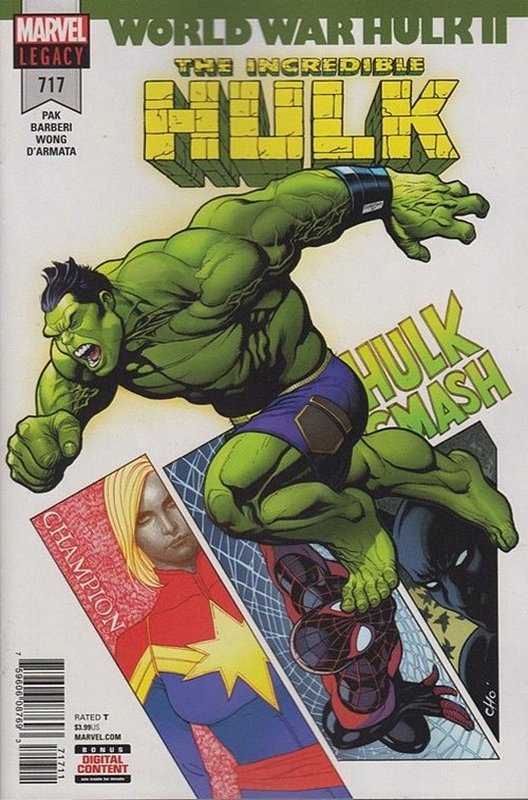 Cover of Incredible Hulk (Vol 6) #717. One of 250,000 Vintage American Comics on sale from Krypton!