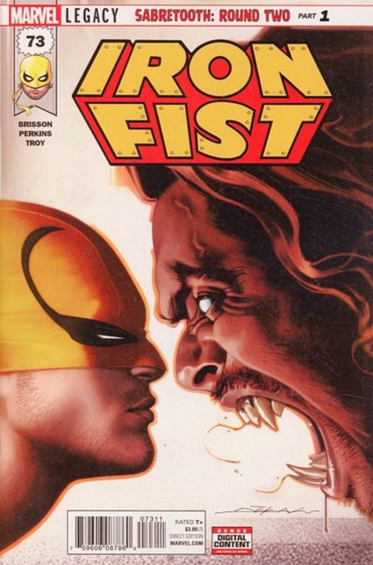 Cover of Iron Fist (Vol 6) #73. One of 250,000 Vintage American Comics on sale from Krypton!