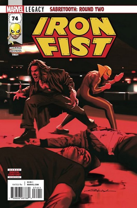 Cover of Iron Fist (Vol 6) #74. One of 250,000 Vintage American Comics on sale from Krypton!