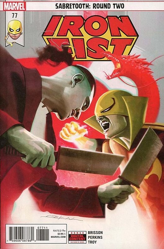 Cover of Iron Fist (Vol 6) #77. One of 250,000 Vintage American Comics on sale from Krypton!