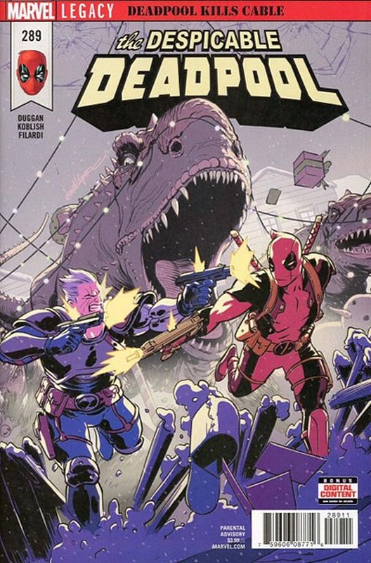 Cover of Despicable Deadpool (Vol 1) #289. One of 250,000 Vintage American Comics on sale from Krypton!