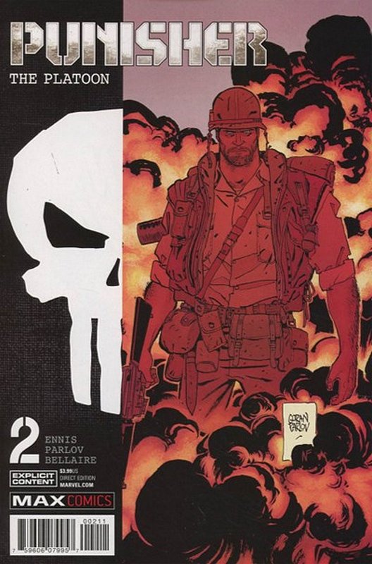 Cover of Punisher: Platoon (2017 Ltd) #2. One of 250,000 Vintage American Comics on sale from Krypton!