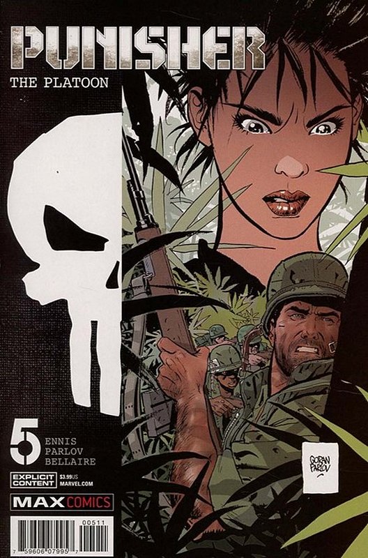 Cover of Punisher: Platoon (2017 Ltd) #5. One of 250,000 Vintage American Comics on sale from Krypton!