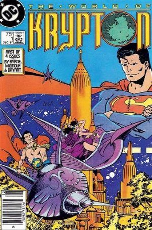 Cover of World of Krypton (1988 Ltd) #1. One of 250,000 Vintage American Comics on sale from Krypton!