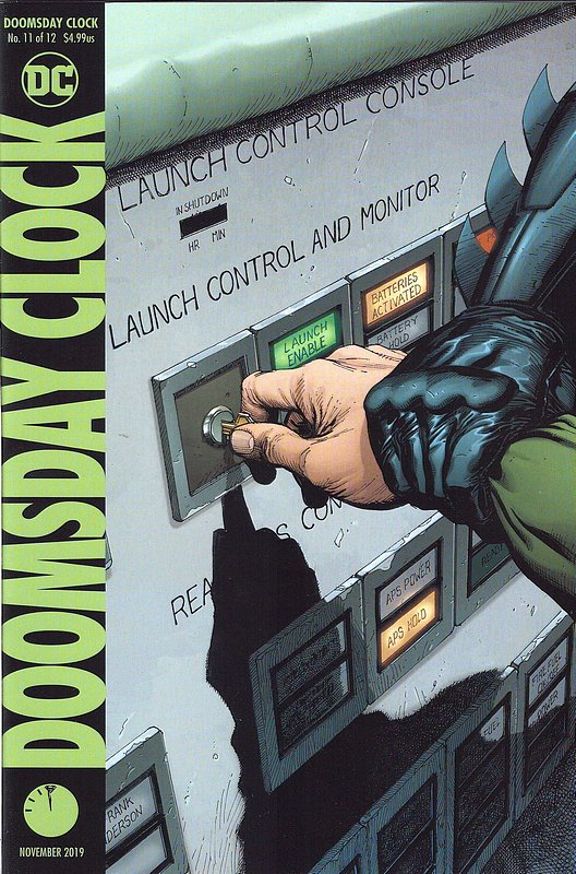 Cover of Doomsday Clock (2017 Ltd) #11. One of 250,000 Vintage American Comics on sale from Krypton!