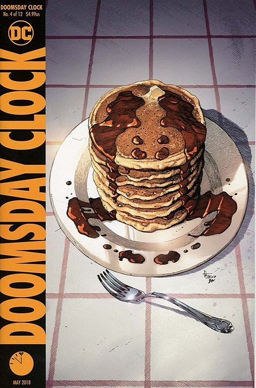 Cover of Doomsday Clock (2017 Ltd) #4. One of 250,000 Vintage American Comics on sale from Krypton!