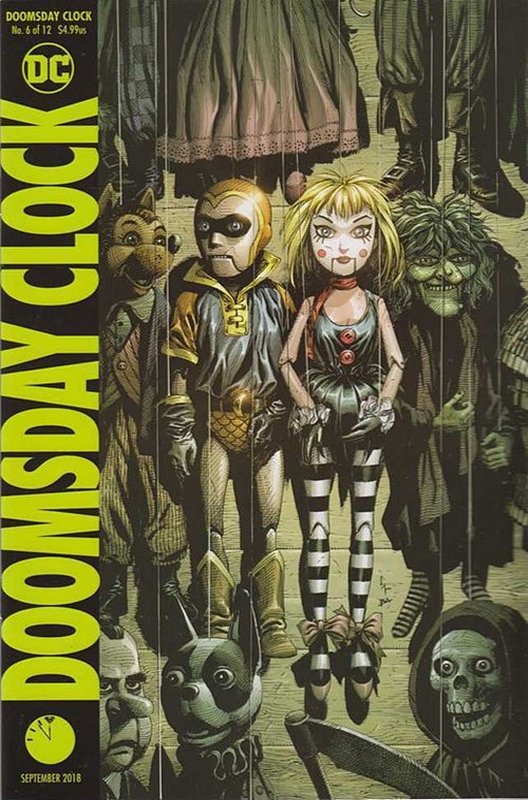 Cover of Doomsday Clock (2017 Ltd) #6. One of 250,000 Vintage American Comics on sale from Krypton!