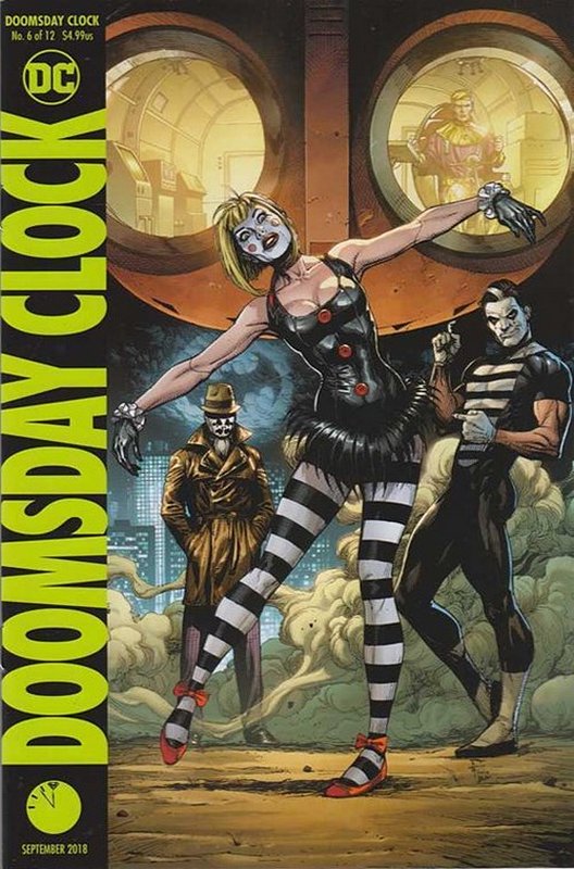 Cover of Doomsday Clock (2017 Ltd) #6. One of 250,000 Vintage American Comics on sale from Krypton!