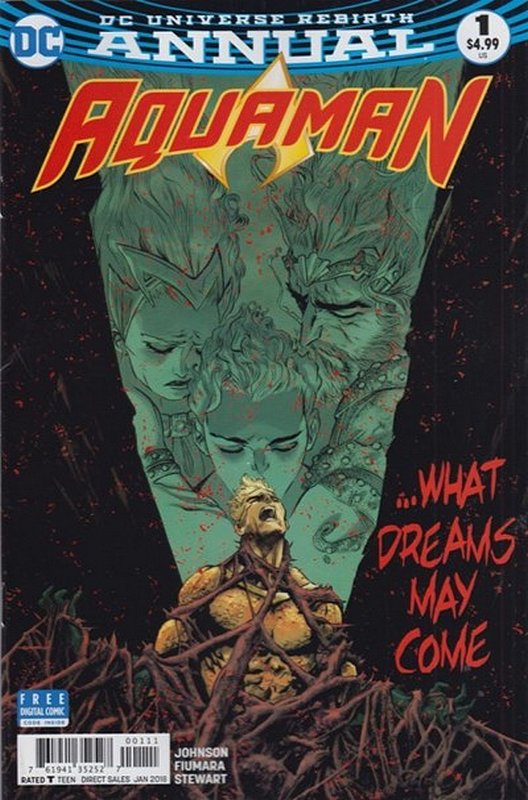 Cover of Aquaman Annual (2017) #1. One of 250,000 Vintage American Comics on sale from Krypton!