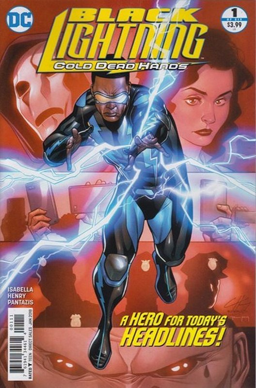 Cover of Black Lightning: Cold Dead Hands (2017 Ltd) #1. One of 250,000 Vintage American Comics on sale from Krypton!