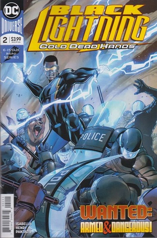 Cover of Black Lightning: Cold Dead Hands (2017 Ltd) #2. One of 250,000 Vintage American Comics on sale from Krypton!