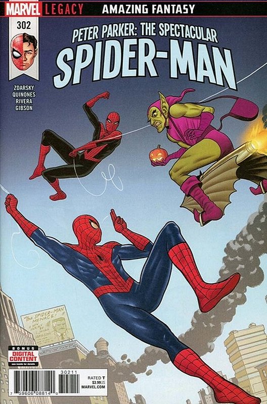 Cover of Peter Parker: Spectacular Spider-Man (Vol 2) #302. One of 250,000 Vintage American Comics on sale from Krypton!