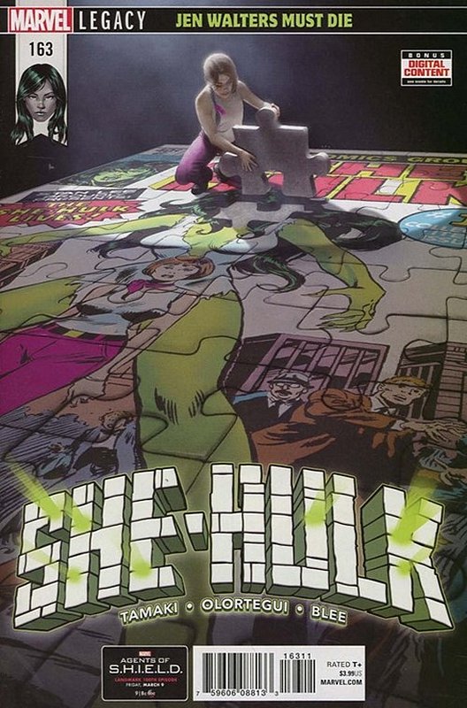 Cover of She-Hulk (Vol 6) #163. One of 250,000 Vintage American Comics on sale from Krypton!